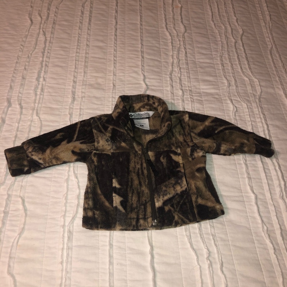 Infant Boy 6 Month Columbia Camo Jacket